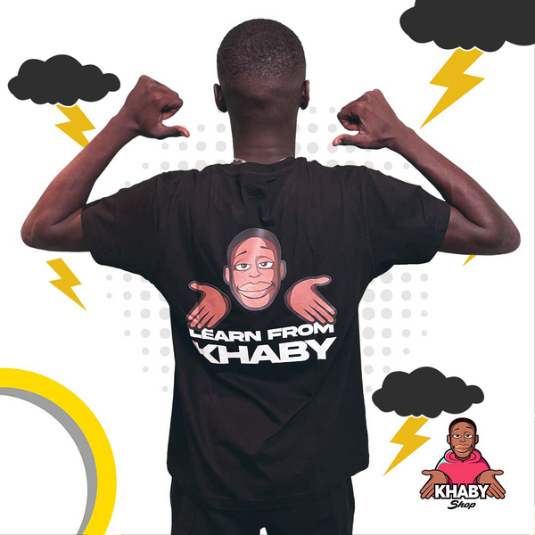 T-Shirt Learn From Khaby Minimal Design